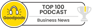 Goodpods Top 100 podcast badge for The Jason and Scot Show